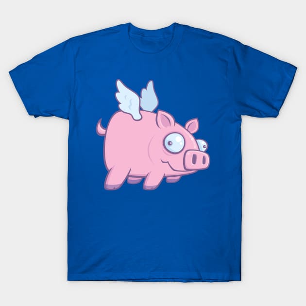 When Pigs Fly T-Shirt by fizzgig